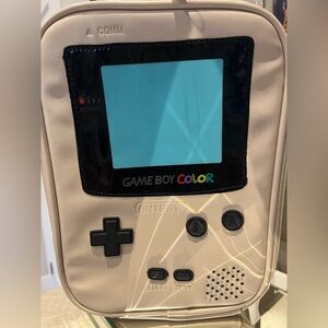 Nintendo Game Boy Color Console lunchbag- Cream NWOT